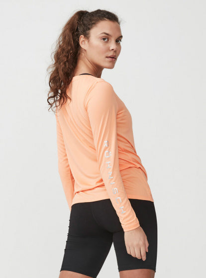 trainingshirt Knot dames polyester/elastaan roze maat XS