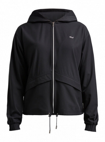 trainingsjack Comfort dames polyamide zwart maat L