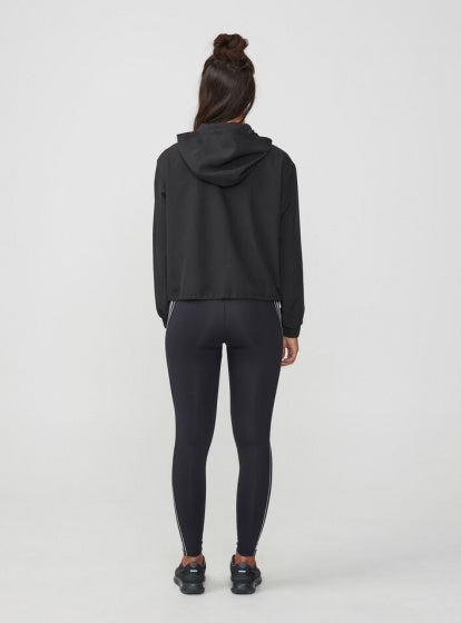 trainingsjack Comfort dames polyamide zwart maat L