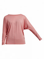 trainingstop Drape dames polyamide roze maat XXL