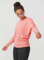 Röhnisch Trainingstop Drape dames polyamide roze maat 3XL