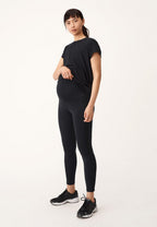 zwangerschapslegging Kay polyester/elastaan zwart maat XL