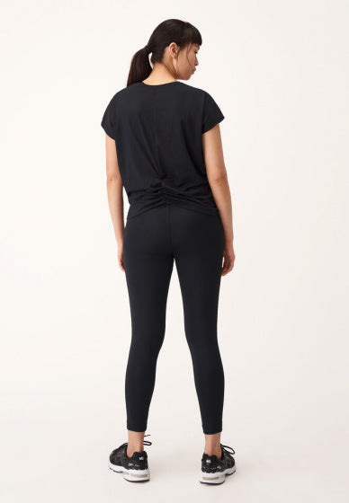 zwangerschapslegging Kay polyester/elastaan zwart maat XS