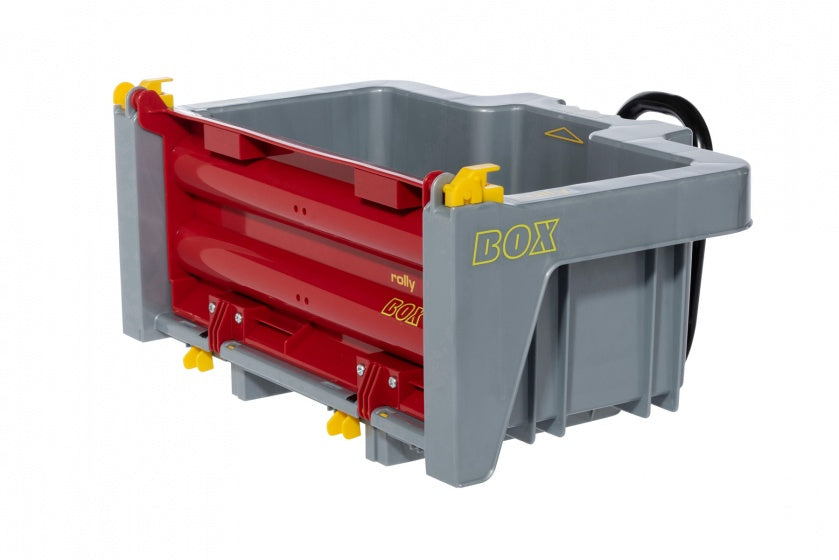 aanhanger RollyBox Melkkan 43,5 x 23,5 cm grijs/rood