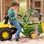 achterlader Backhoe John Deere 40 x 23 x 78 cm groen