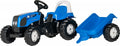 traptractor RollyKid Landini Power Farm junior blauw