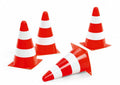 Rolly toys pionnen 23 cm oranje 4 stuks
