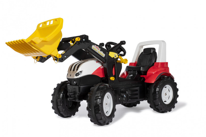 traptractor RollyFarmtrac Steyr 6300 Terrus CVT  zwart