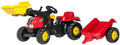 Rolly toys Traptractor RollyKid X junior rood