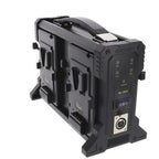 Rolux acculader rl-4ks voor 4 x v-mount accu