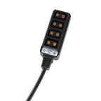 Rolux d-tap converter naar 4 x d-tap rl-fb1