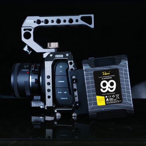 Rolux mini v-mount battery plate rl-ac12s