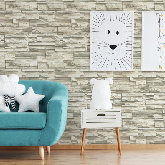 behang Peel and Stick Stckd. St. 52 x 503 cm vinyl