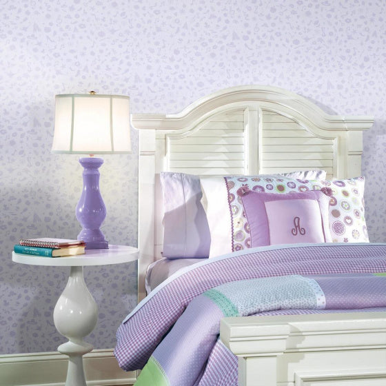 behang Peel and Stick Disney P. 503 cm vinyl paars