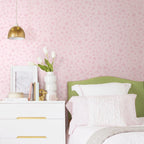 Roommates Behang Peel and Stick I. 503 cm vinyl roze
