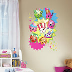 muurstickers Shopkins vinyl 90 x 60 cm