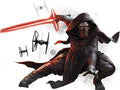 muurstickers Star Wars The Force Awakens vinyl 13 stuks