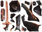 muurstickers Star Wars The Force Awakens vinyl 13 stuks
