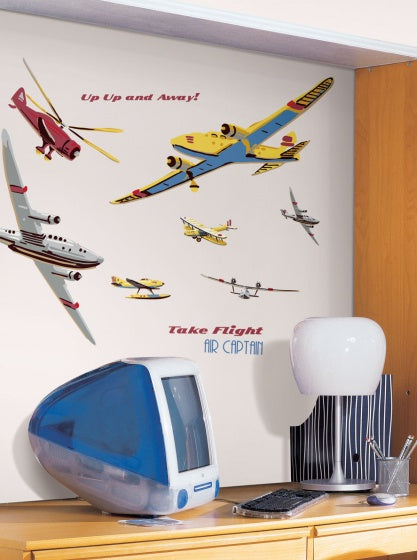 muurstickers Take Flight vinyl 25 stuks