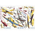 muurstickers Take Flight vinyl 25 stuks