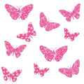 muurstickers vlinders vinyl 10 stuks
