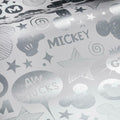 zelfklevend behang Mickey Mouse 5 meter vinyl wit