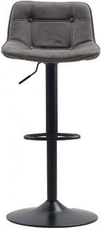 barkruk Walter 87 x 49 cm kunstleer/staal antraciet