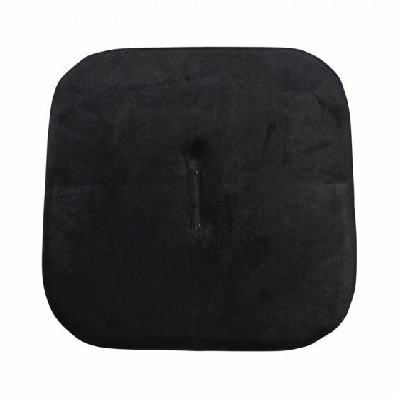 kruk 35 x 38 cm fluweel zwart