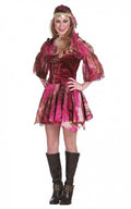 gipsy blouse dames rood maat 34