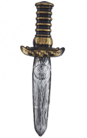 piratenmes jongens polycarbonaat zilver/goud