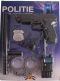 verkleedaccessoires Politie zwart 6-delig