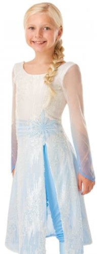 verkleedpak Elsa Frozen II blauw 5-delig mt 104