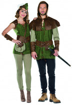 verkleedpak Prince of Thieves polyester groen maat 54