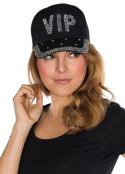pet VIP Cap dames polyester zwart