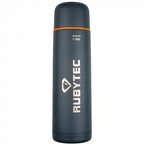 thermosfles Shira 1 liter RVS/ABS 30 cm grijs 3-delig