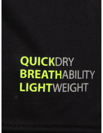 Rucanor Dave sportshirt heren zwart maat XL