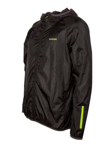 Rucanor Dylan running jacket heren zwart maat XL
