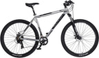 Rucanor Lux 29 Inch 48 cm Heren 21V Mechanische schijfrem Zilver Zwart