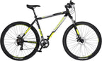 Rucanor Lux 29 Inch 48 cm Heren 21V Mechanische schijfrem Zwart Geel