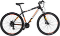 Rucanor Lux 29 Inch 48 cm Heren 24V Hydraulische schijfrem Zwart Oranje