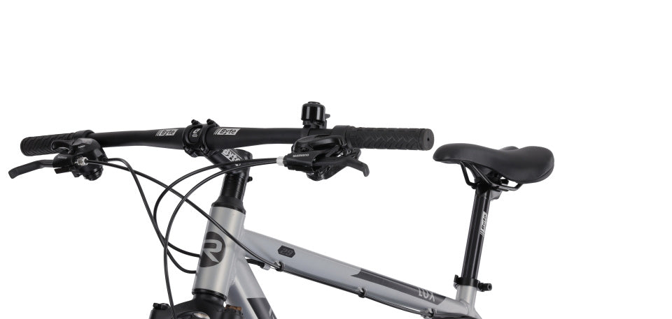 Rucanor Lux 29 Inch 53 cm Heren 21V Mechanische schijfrem Zilver Zwart