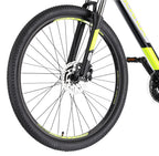 Rucanor Lux 29 Inch 53 cm Heren 21V Mechanische schijfrem Zwart Geel