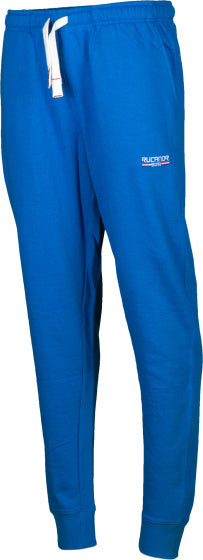Rucanor Senna sweatpants cuff unbrushed heren blauw maat XL
