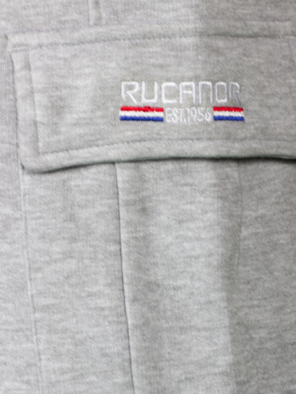 Rucanor Skip sweat shorts pockets heren grijs maat XL