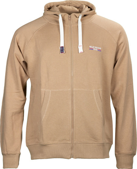 Rucanor Sky sweatvest hooded unbrushed heren beige maat S