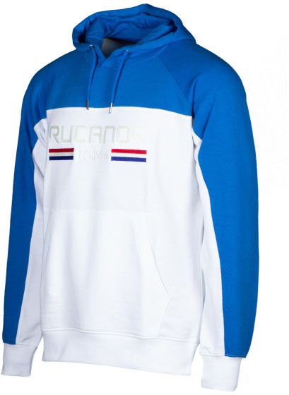 Rucanor Trevor sweater hoodie heren blauw wit maat XXL
