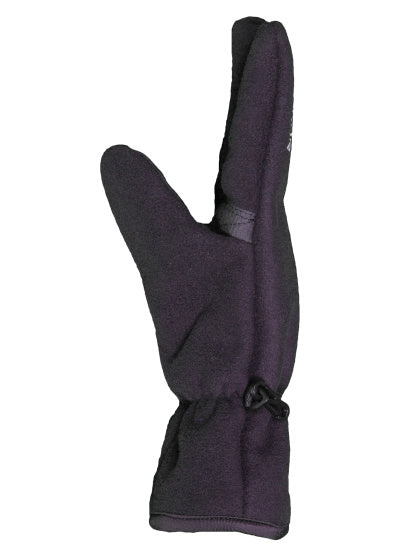 Rucanor Vinter V handschoenen fleece (SR) unisex zwart maat XXL