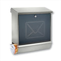 RVS brievenbus Lucca-Set Letter