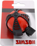Fietsbel Simson Joy - rood/zwart
