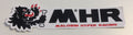 Sticker Malossi Hyper Racing - 15x3,5 cm